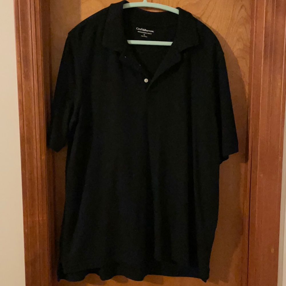 Croft and barrow signature polo shirt large
